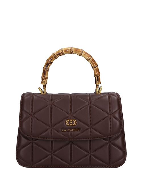 Stitch & Spoon leather bag LA CARRIE | 142P-GA-137-LEAMARRONE SCURO